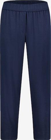 Betty & Co Slimfit Broek in Blauw: voorkant