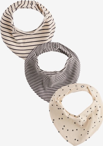 Next Bib in Beige: front