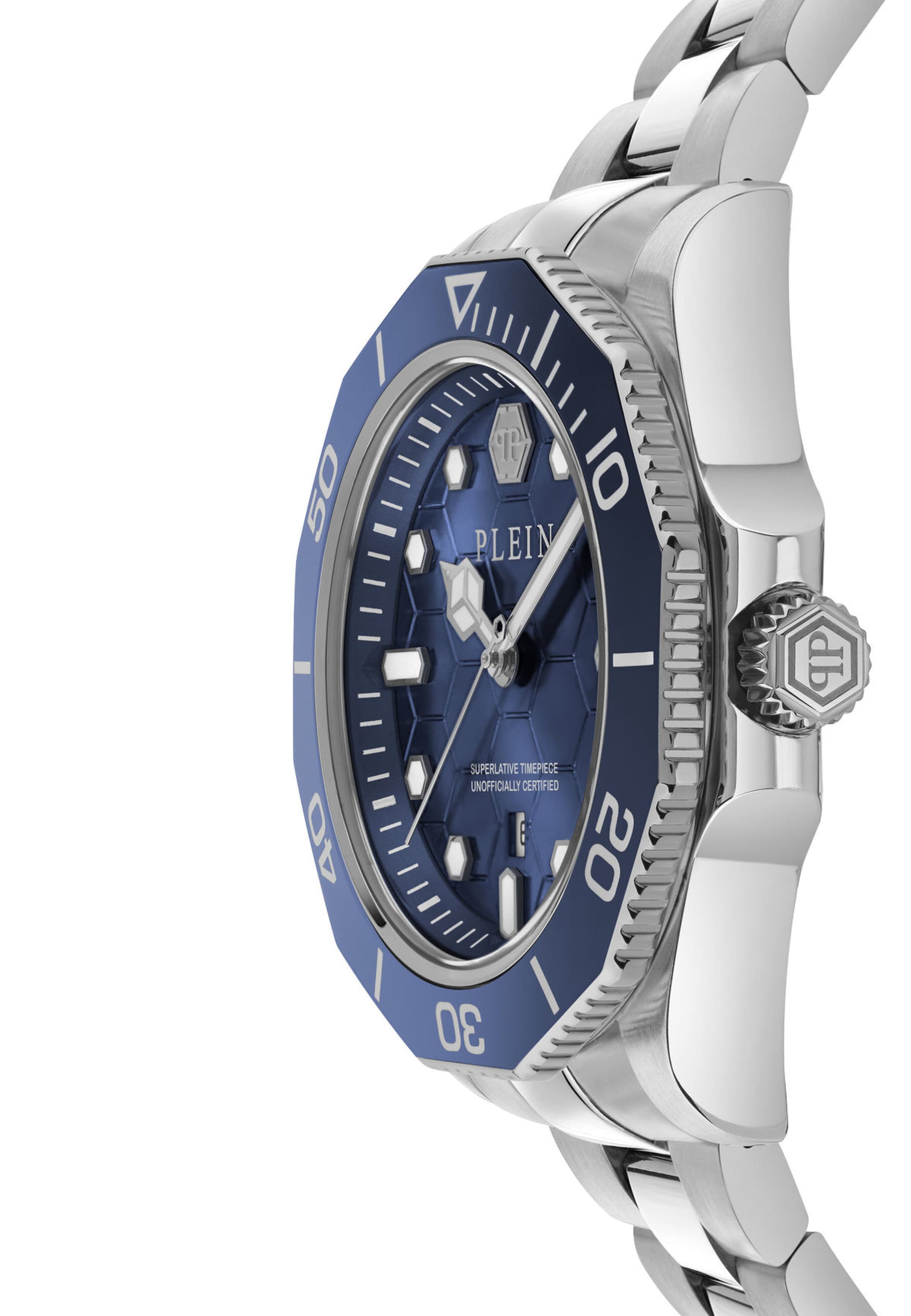 Philipp Plein Watches Analog watch ' AQUASTORM ' in Silver