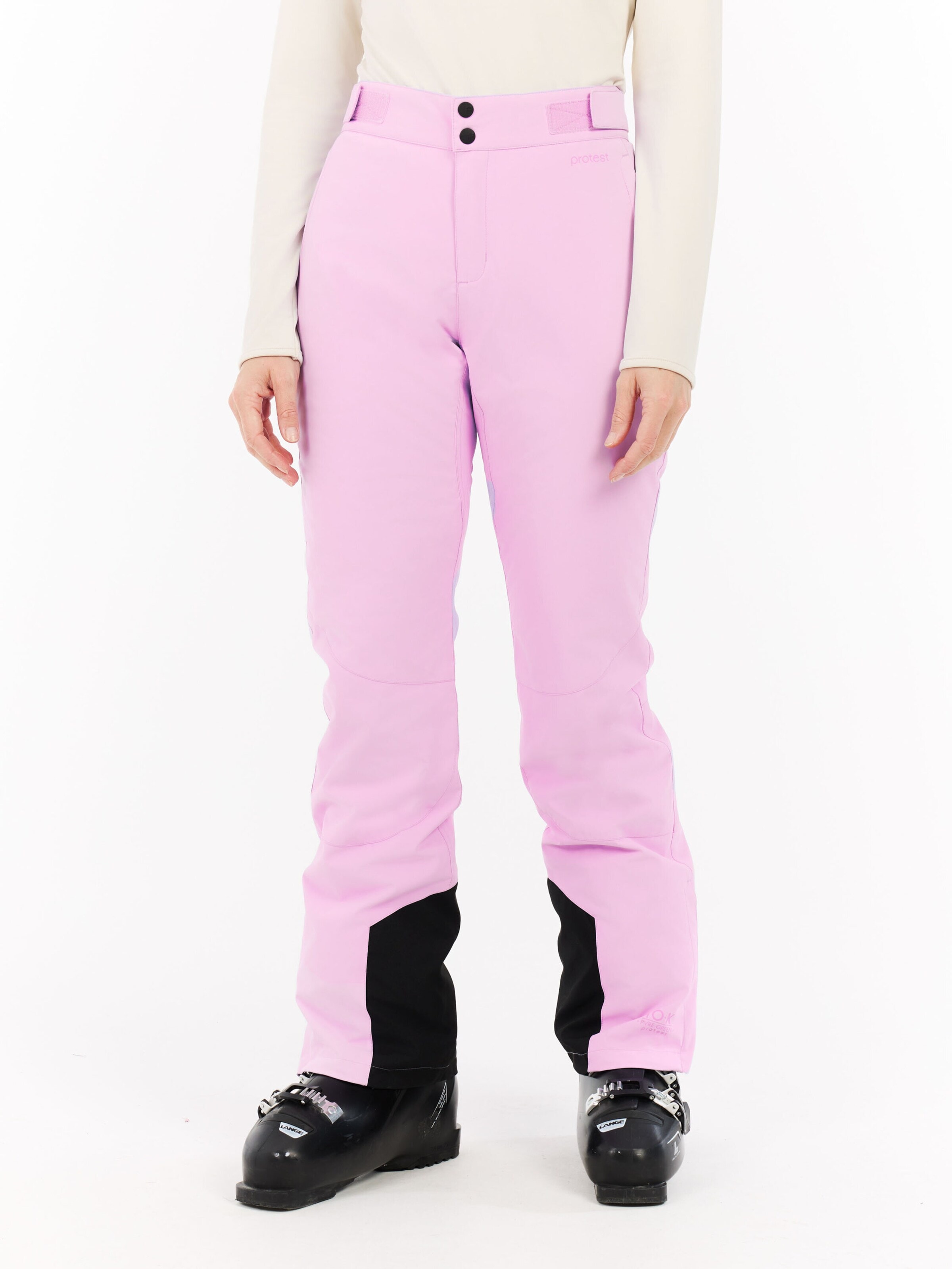 PROTEST Slim fit Workout Pants 'PRTVoleta' in Purple: front