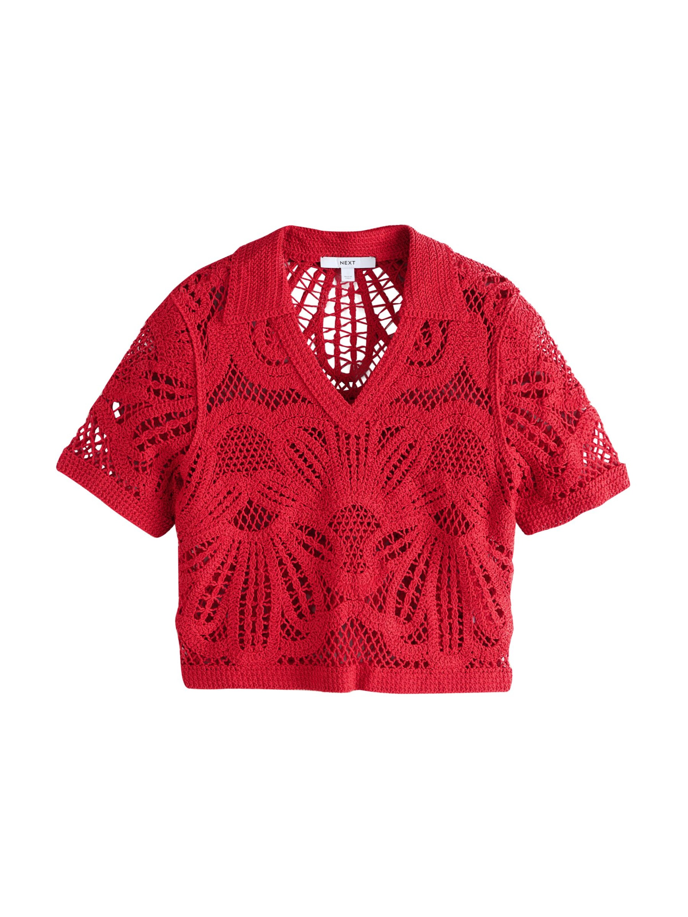 Next Pullover in Rot: Vorderseite