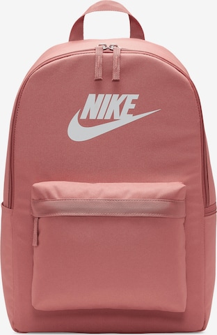 Nike Sportswear Backpack 'Heritage' in Pink: front