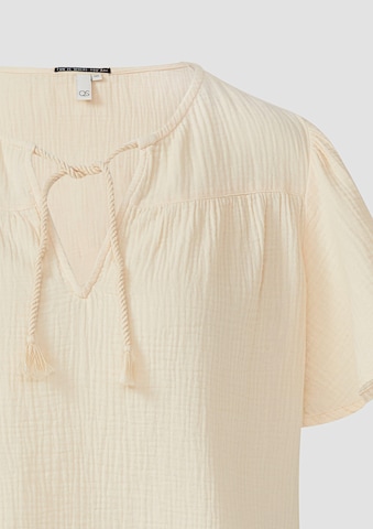 QS Bluse in Beige