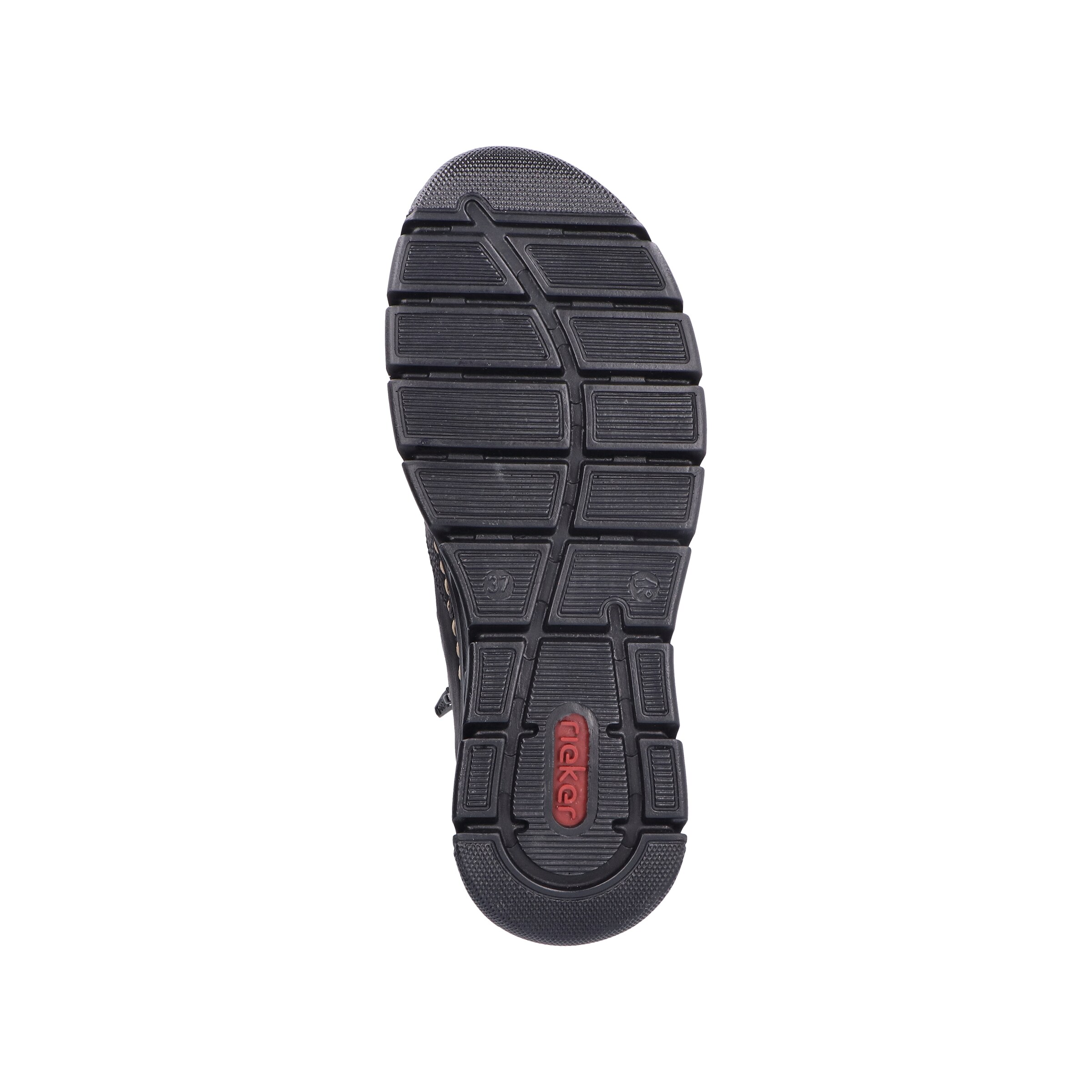 Bottines à lacets Rieker en noir