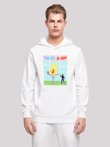 F4NT4STIC Sweatshirt in Wit: voorkant