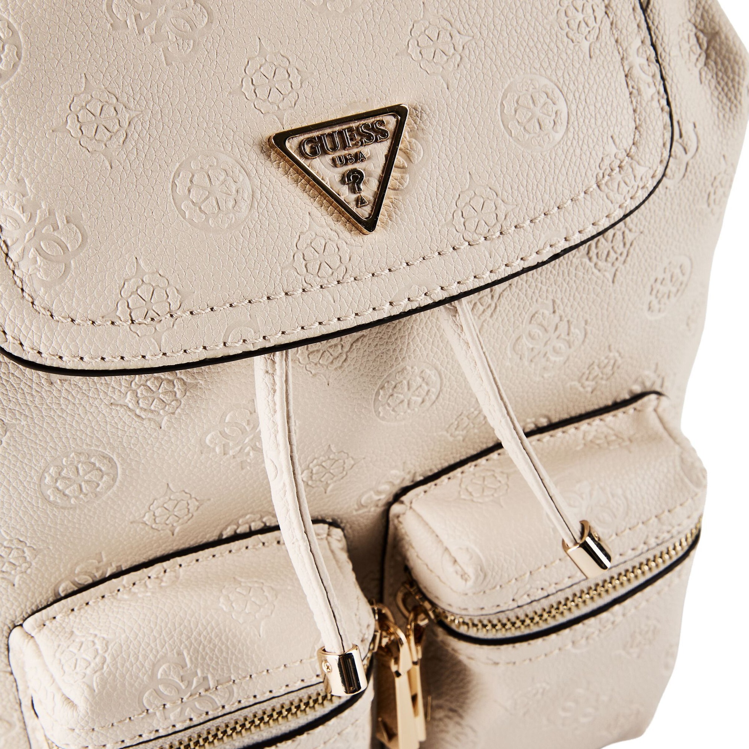 GUESS Backpack 'Manhattan II' in Beige