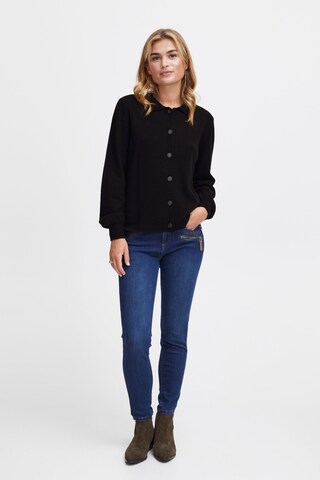 Fransa Knit Cardigan 'Bitte' in Black