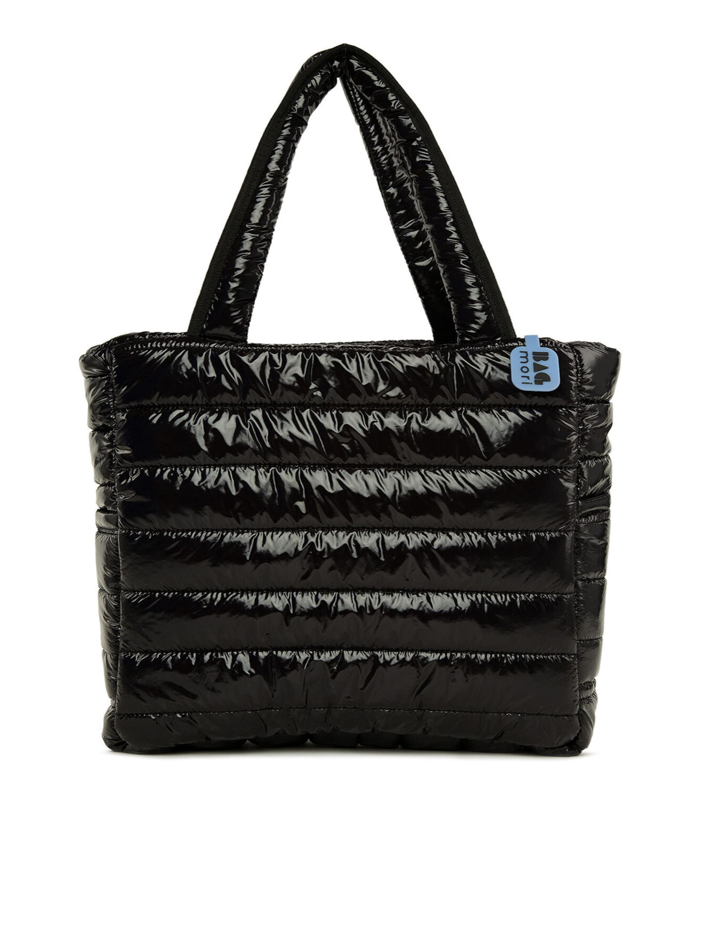 Bagmori Shopper in Schwarz: Vorderseite