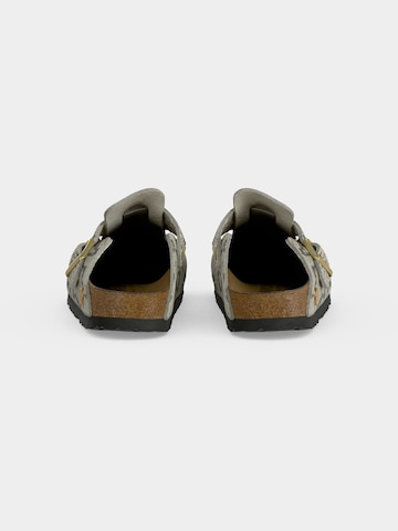 BIRKENSTOCK Nizki natikači 'Boston' | siva barva