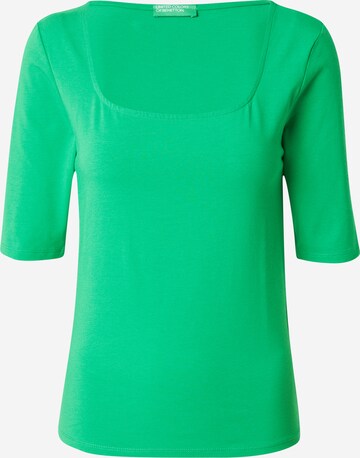 UNITED COLORS OF BENETTON Shirts i grøn: forside