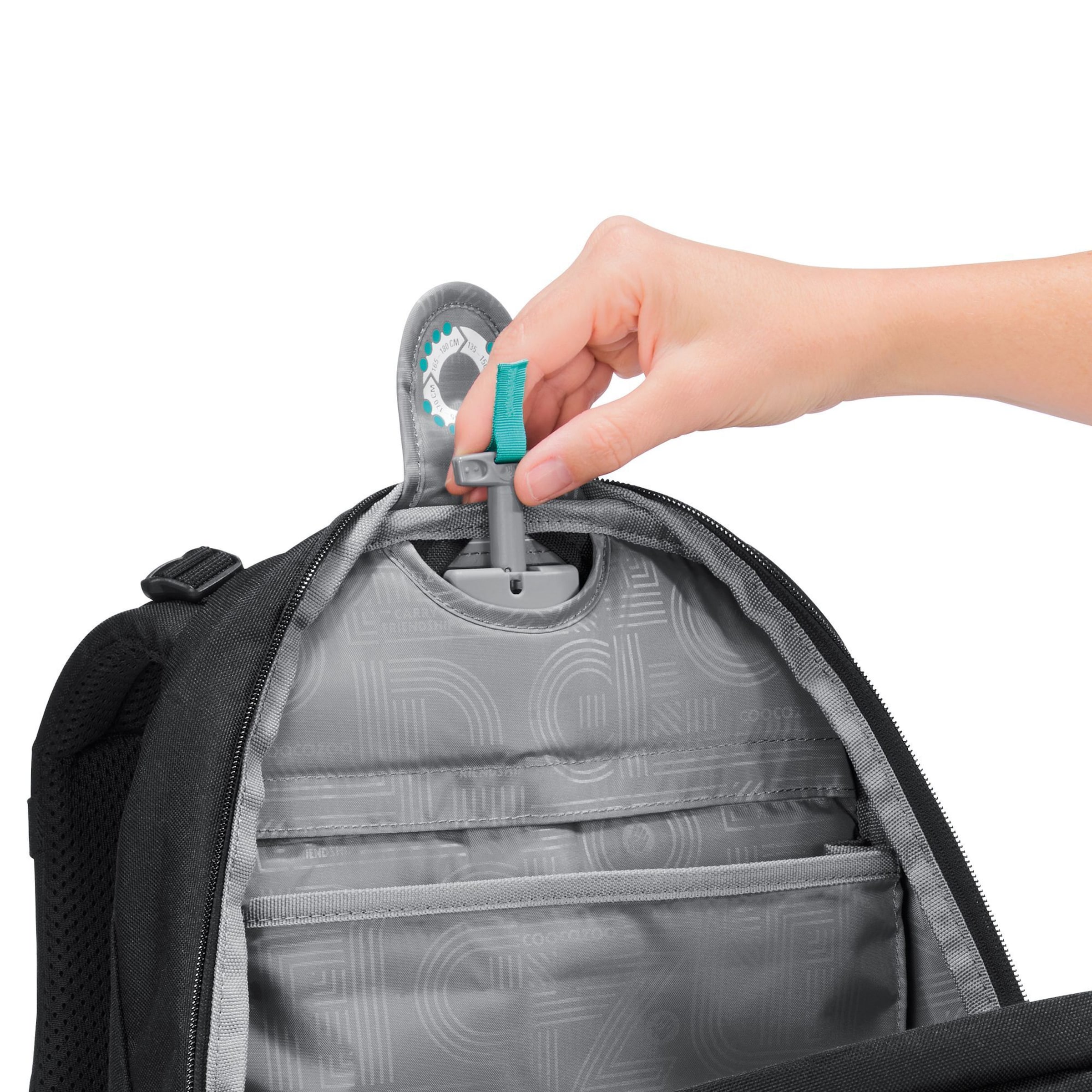 Coocazoo Rucksack 'Porter' in Schwarz