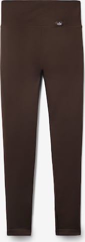 CALZEDONIA Leggings 'Scrunch' in Brown: front