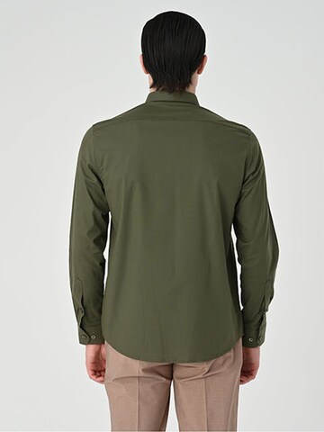 Antioch Slim fit Overhemd in Groen