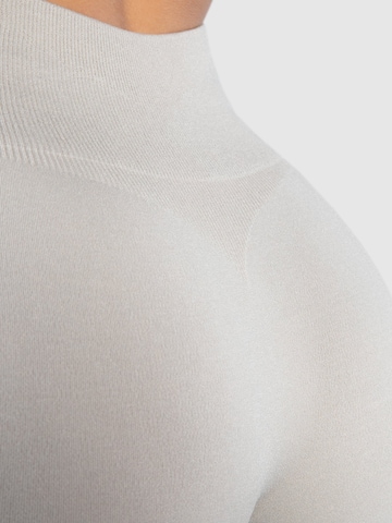 Smilodox Skinny Sporthose 'Amaze Pro' in Beige