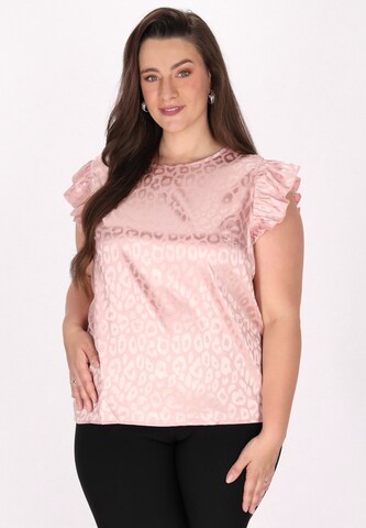 NAEMI Blouse in Pink: front