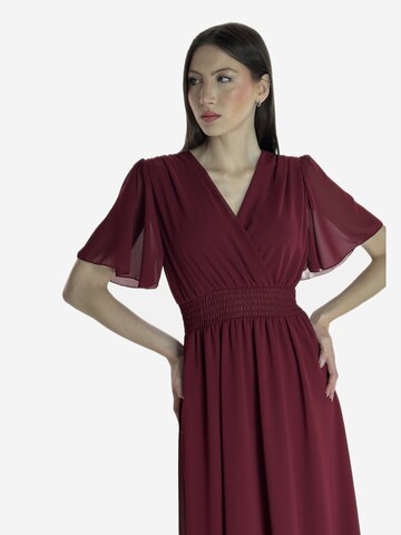 Elara Kleid in Rot