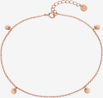 Gioiello per i piedi di Glanzstücke München in rosa: frontale