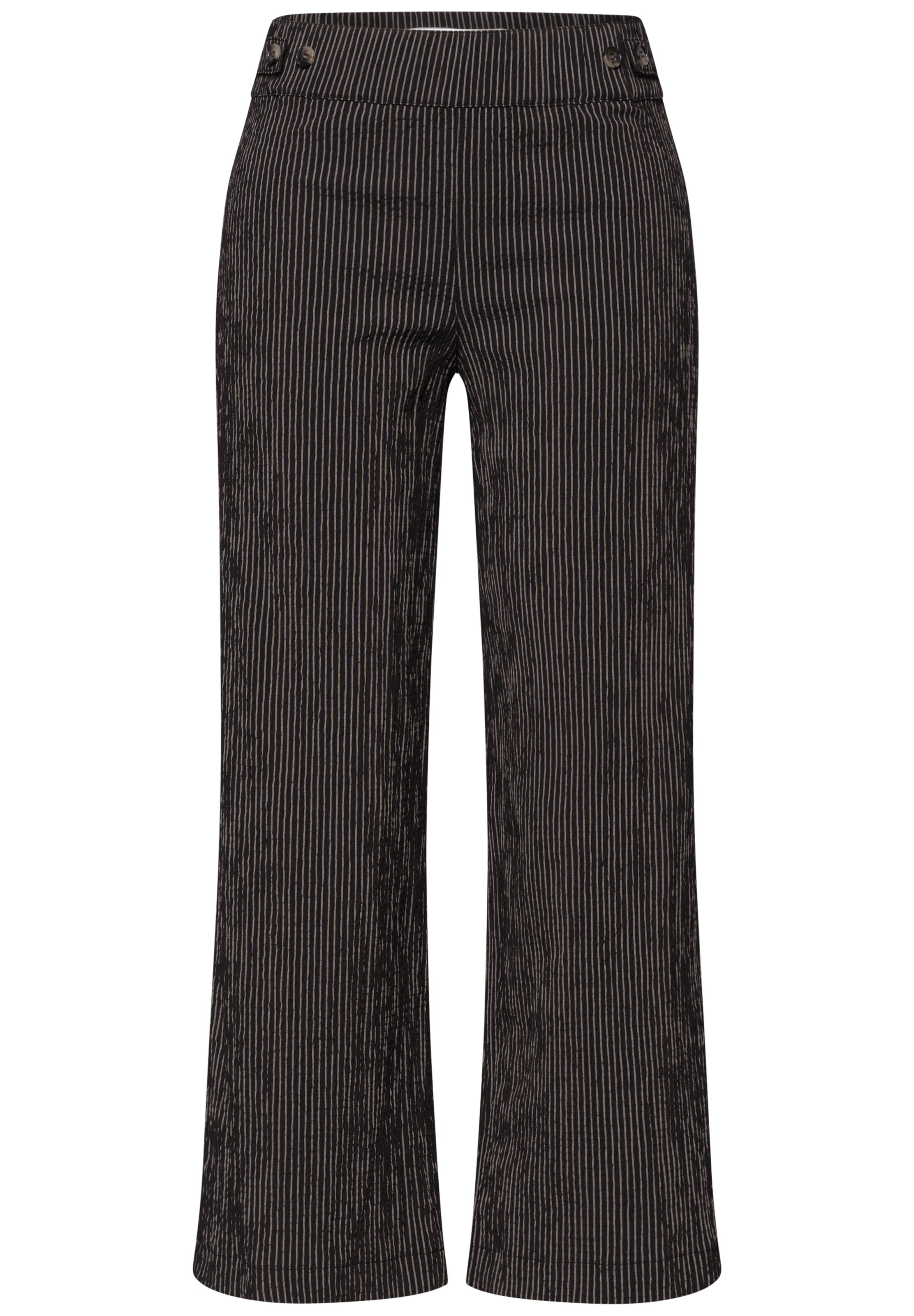 Street One Studio Loose fit Pants in Black: front
