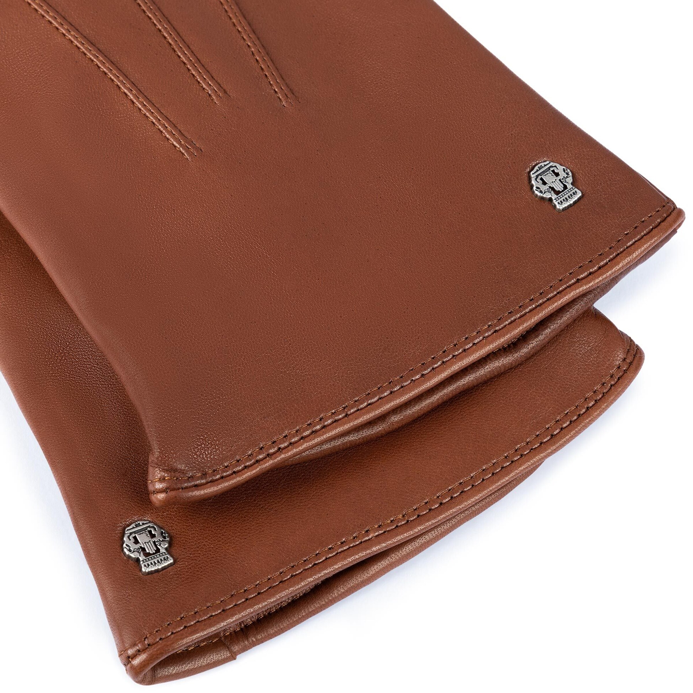 Roeckl Full finger gloves 'RIGA' in Brown