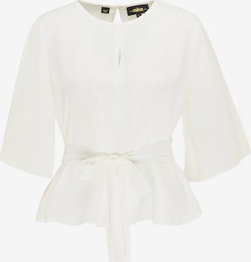 usha BLACK LABEL Blouse in White: front