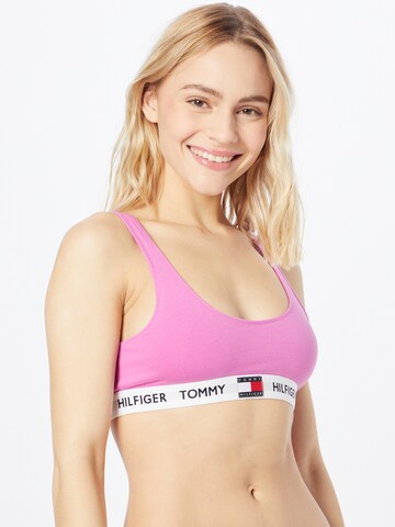 Tommy Hilfiger Underwear Korzetová Podprsenka – fialová: přední strana