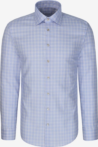 SEIDENSTICKER Regular fit Button Up Shirt in Blue: front