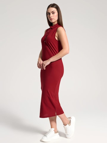 NOWIHT Jurk 'Genevieve' in Rood