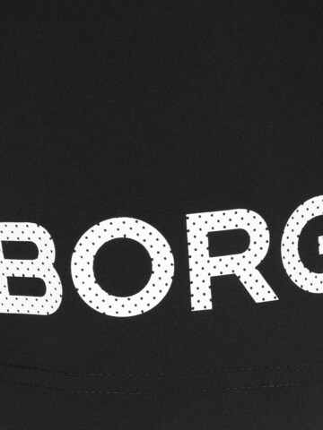 BJÖRN BORG Regular Workout Pants in Black