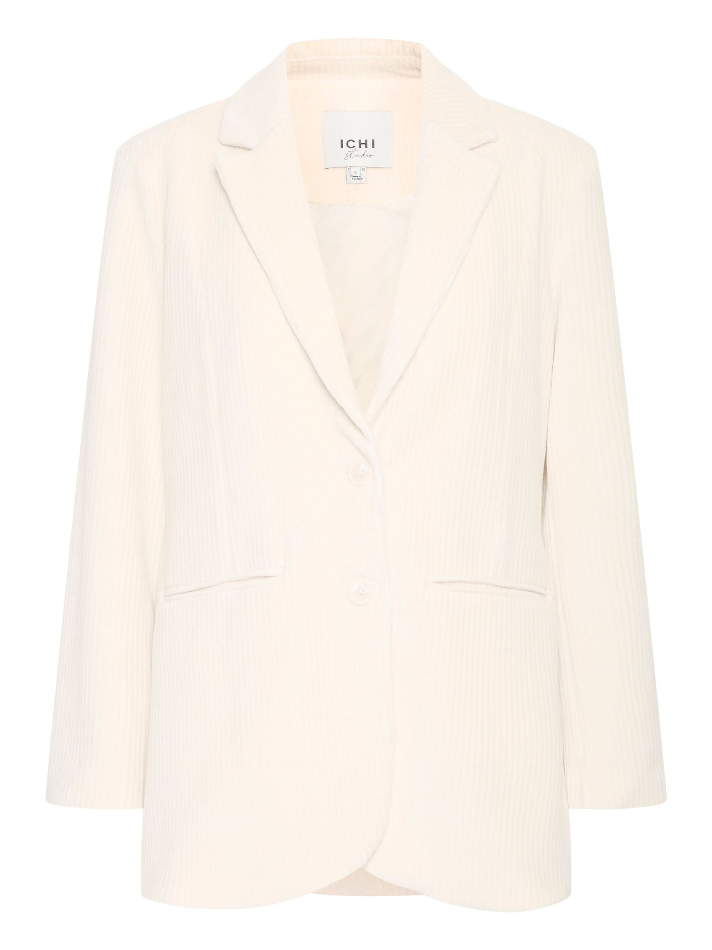 ICHI Blazer 'Tamara' en beige, Vue avec produit