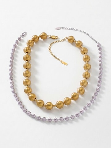 Collana 'SOLGERD' di DNSK Copenhagen in oro: frontale