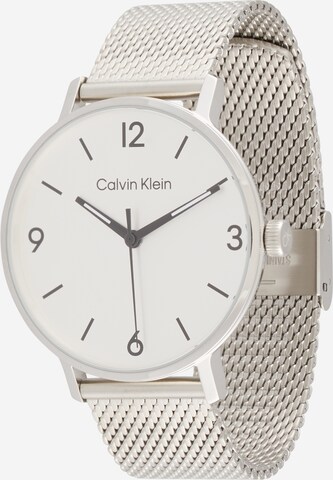 Calvin Klein Analog Watch 'MODERN' in Silver: front