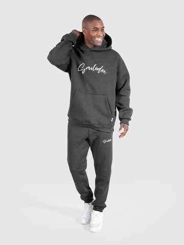 Smilodox Sweatshirt 'Kane' in Grau