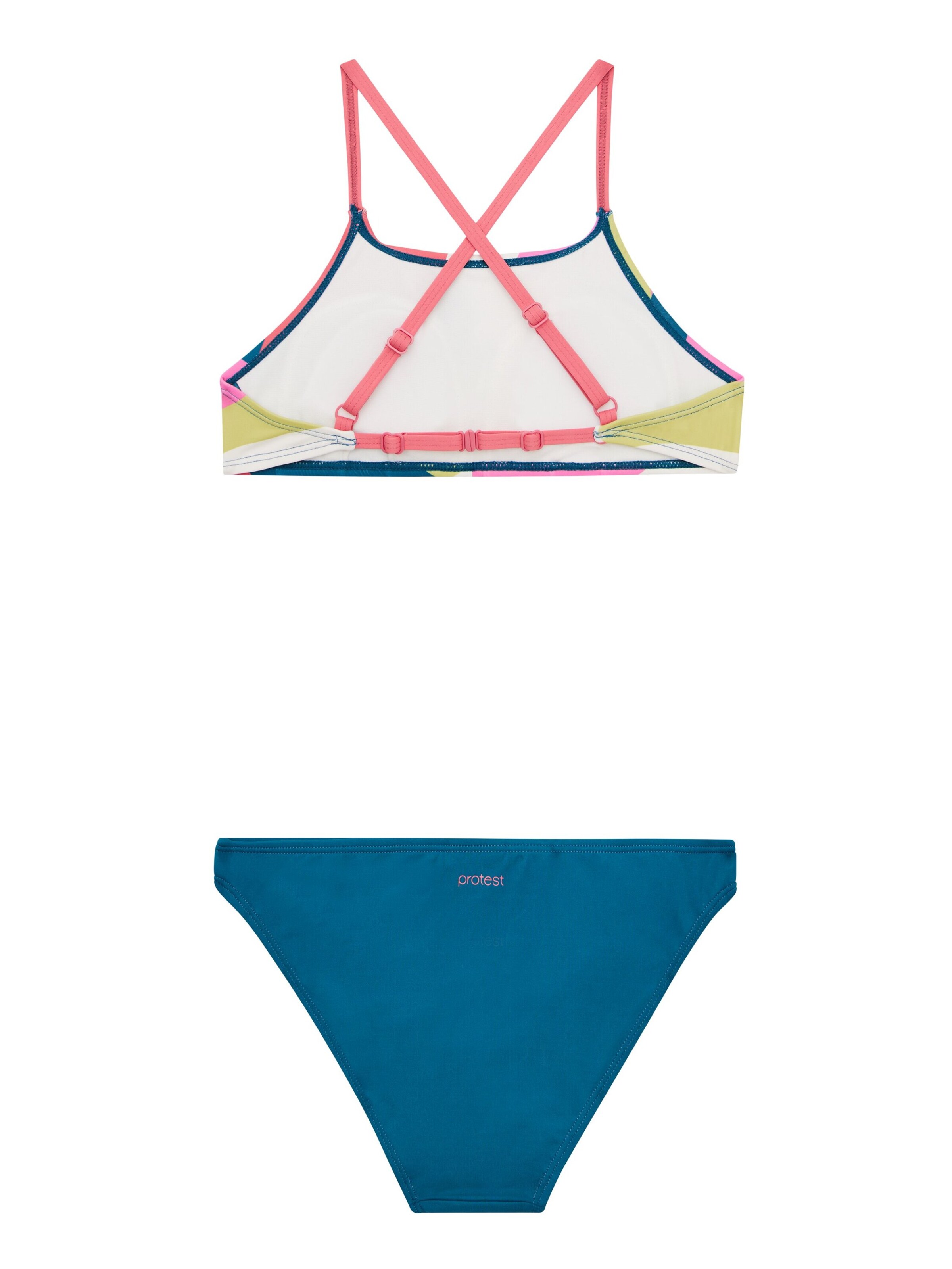 PROTEST Bustier Bikini 'PRTSyl JR' in Blauw