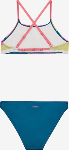 PROTEST Bustier Bikini 'PRTSyl JR' in Blau: Vorderseite