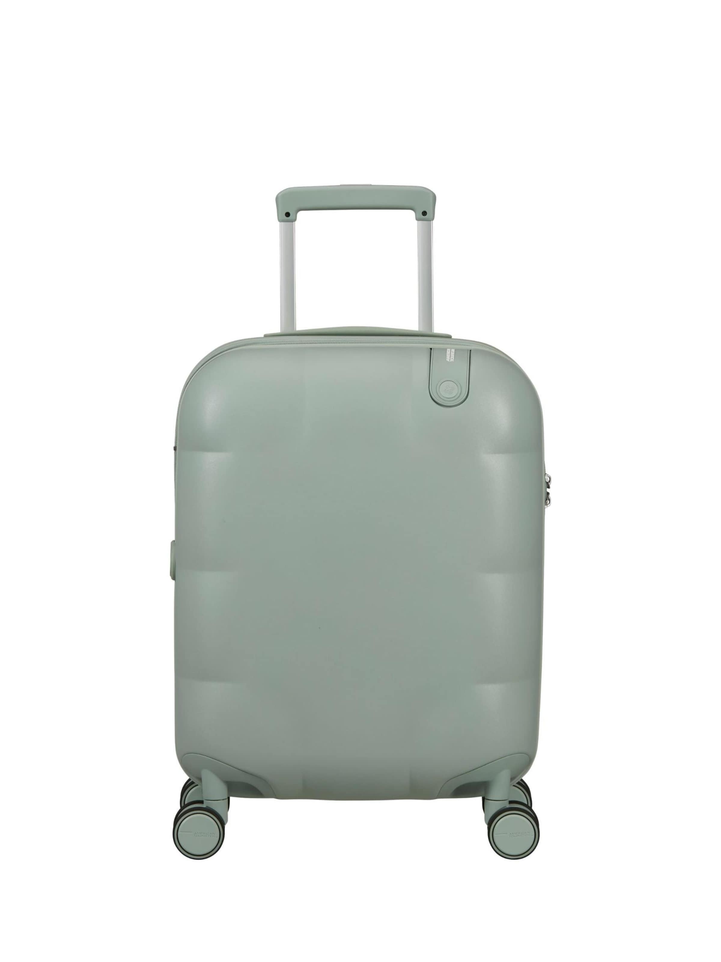 American Tourister Trolleyväska 'AMERICAN TOURISTER DREAMI/SPINNER 55/20 TSA Valigie e Trolley' i grön: framsida