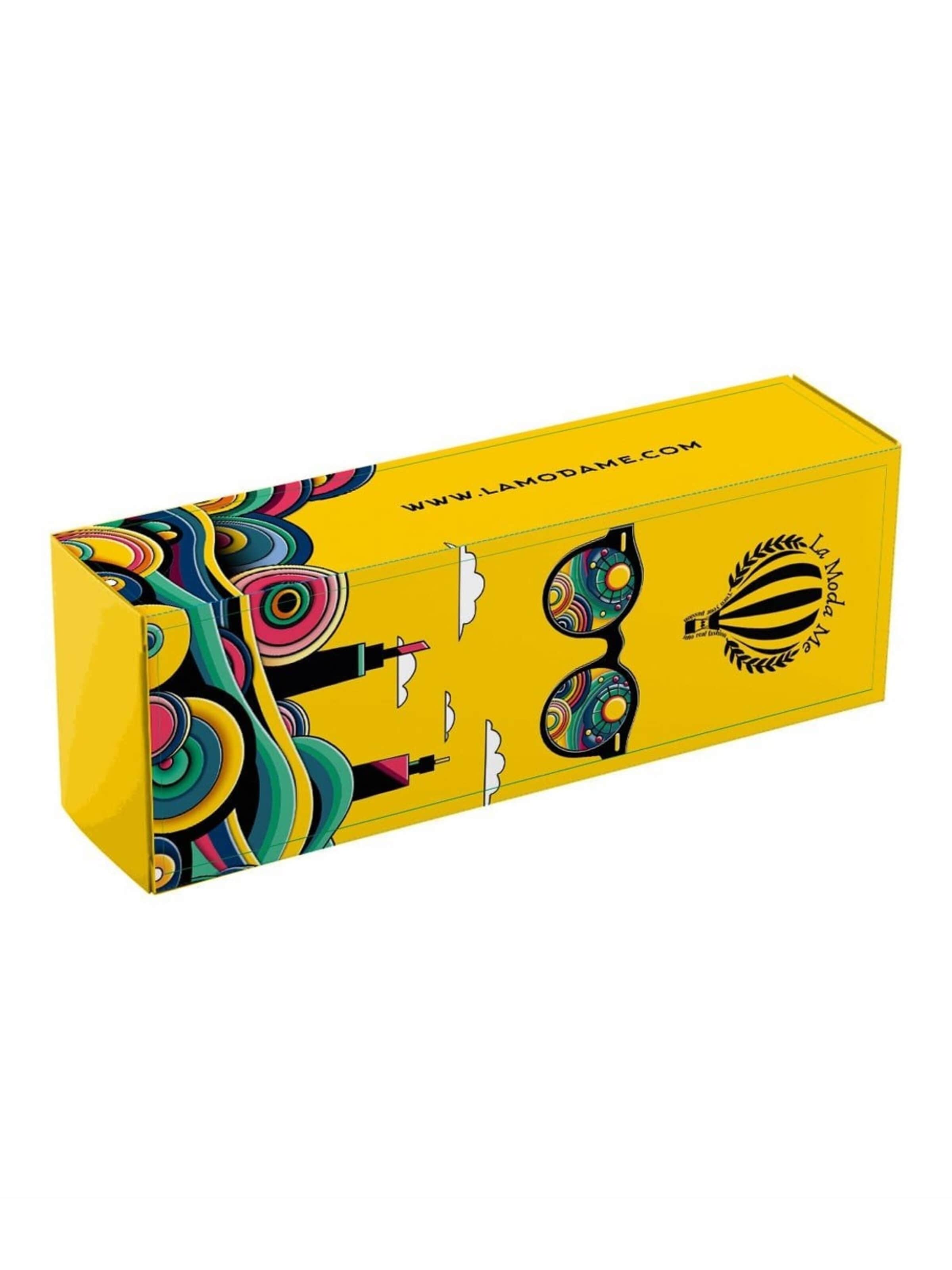 Occhiali da sole 'Luum Sunglasses - Sustainable Polarized UV400 Protection' di La Moda Me in rosa