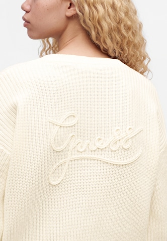 GUESS Strickjacke 'FAITH' in Weiß