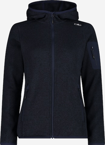 CMP Funktionsfleecejacke in Schwarz: Vorderseite