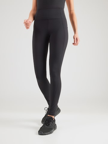 Fabletics Skinny Sportovní kalhoty 'Oasis' – černá: přední strana