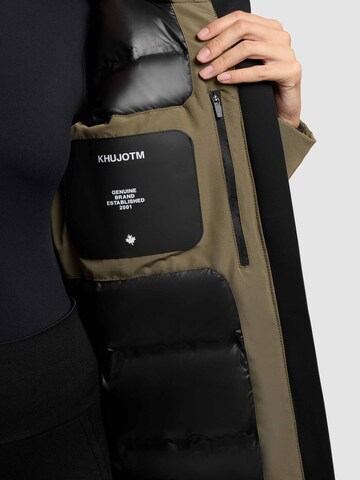 khujo Winter Coat 'WEBB' in Green