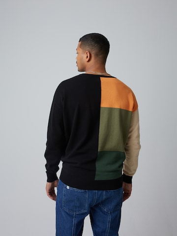 ABOUT YOU x Benny Cristo Sweater 'Aras' in Mixed colors