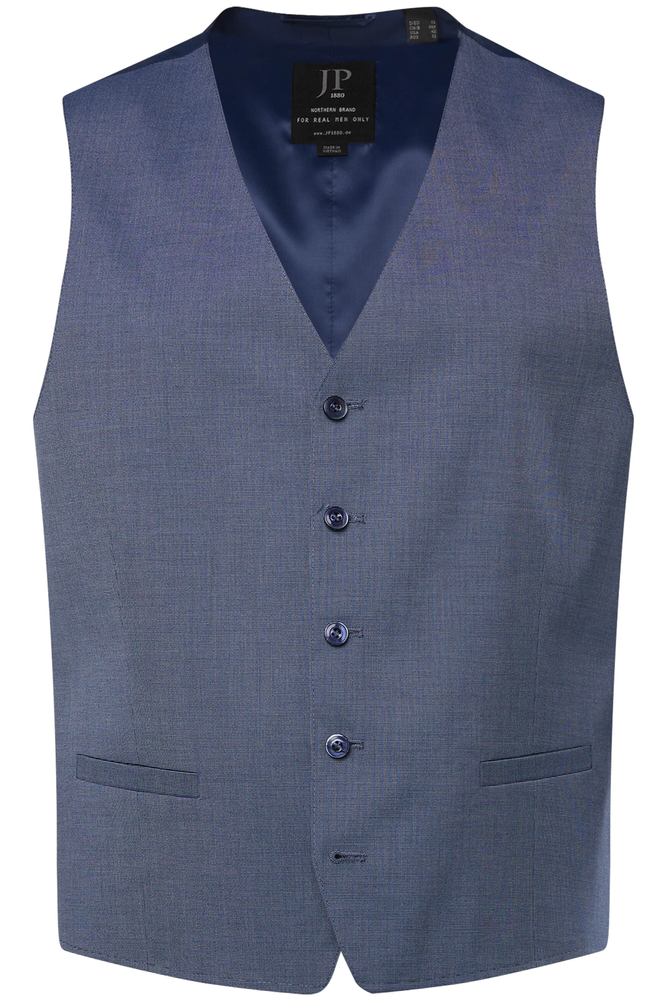 JP1880 Suit vest in Blue: front