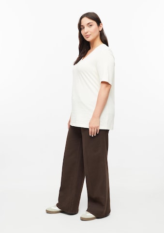 T-shirt s.Oliver CURVE en beige