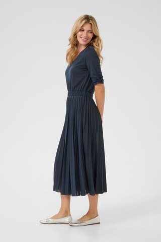 Cream Jurk 'Folo' in Blauw