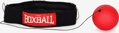 Boxbollen Punchingball 'Boxbollen' in rot / schwarz / weiß, Produktansicht