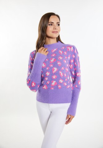 faina Pullover 'Mioki' in Lila: predná strana