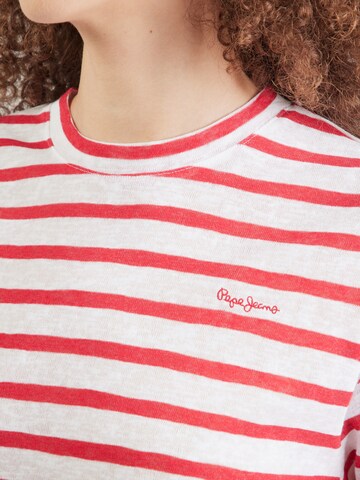 T-shirt 'Marlen' Pepe Jeans en rouge