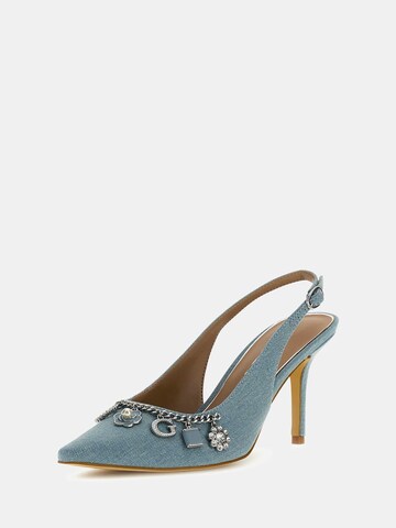 GUESS Slingpumps 'Naska' in Blau