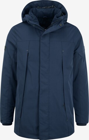 INDICODE JEANS Between-Seasons Parka 'Rader' in Blue: front