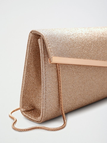 zelts Lipsy "Clutch" stila somiņa